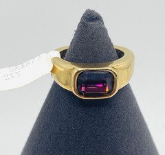 18K GOLD ELECTROPLATE Piper Gemstones New E3