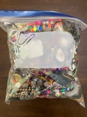 4.72 Pound Bulk Costume Fashion Jewelry Lot Junk Craft Resale Multi Purpose B