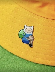 New SET OF 4 ADVENTURE TIME Pins LUMPY Brooch FINN THE HUMAN Jake BMO Pin