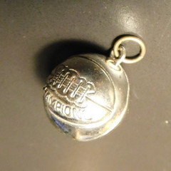 Vintage 1949 Basketball Champions Jostens Charm. Nice, BUY IT NOW.