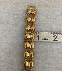 Beautiful Vintage Napier Gold Tone Bracelet