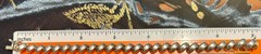 STERLING SAN MARCO MACARONI BRACELET Signed VIOR ITALY 925 Silver 6.75″ 16.49 gm