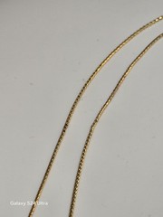Vintage Monet Lariat Necklace Gold Tone Cream Enamel Good Luck Charms Heart