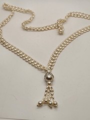 Vintage Lot of 4 Faux Pearl Necklaces Gold Tone Rice Pearls Mixed Lot