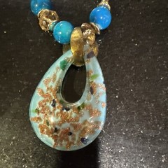 Lot Of 2 Colorful Costume Jewelry Necklaces Long