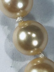 Marvella Necklace Faux Pearl Individually Knotted 19 in Length – Vintage