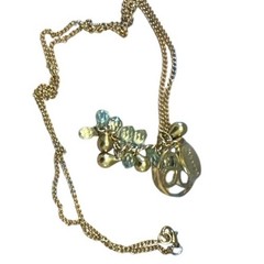 MSRP: Vintage 2004–2006 Era | ✨ Arbonne Y2K Gold Tone Charm Necklace ✨