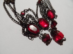 Gothic Necklace Robert Rose Signed 16” to 19”