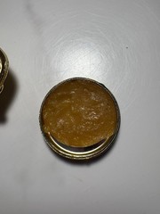VINTAGE REVLON INTIMATE Solid Perfume Compact Pendant Gold Tone