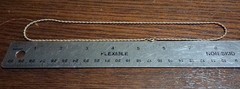 Vintage 18″ Gold Filled Twisted Rope Chain Necklace See Pics/Description