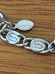 VINTAGE 29″AVON SILVERTONE MARINER LINK NECKLACE
