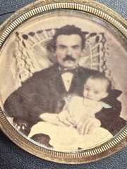 RARE Victorian Post Mortem Mourning Hair Pocket Watch Victorian