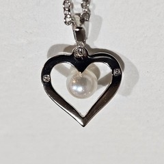 Mikimoto Akoya Pearl Necklace 5mm SV925 Sterling Silver Classic Elegant Japan