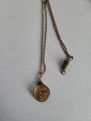 Vintage 20k Natural Gold Placer Nuggets in Gold Filled Display Charm Pendant 2g