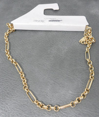 SUGARFIX Chain Necklace Rolo Paperclip Choker Nickel Free 17-20″ $16.99 MSRP