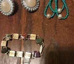 Large Varied Costume And Silver Jelwery Lot Of 45 Peices