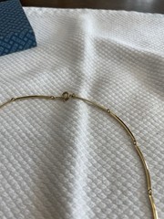 Avon Vintage 1978 Scalloped Casual Necklace – 17in