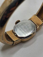 Vintage Ladies Gotham Wind Up Working Bracelet Style Art Deco Watch
