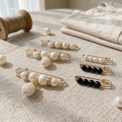 14Pcs Faux Pearl Safety Pins Set Decorative Brooches for Clothes Pants