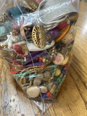 Craft Jewelry Lot Vintage To Now Mixed 4 Lb