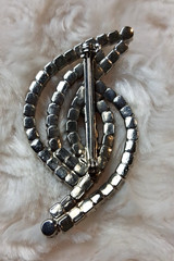 Flag & Others Brooches set of 4