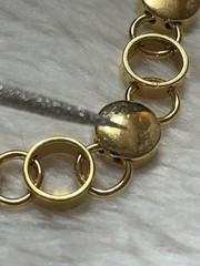 VTG Jewelry Gold Tone Earrings Watch Bracelets Liz Claiborne Neckace Pin READ
