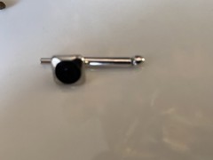 Vintage Dress Studs Lot – Mother of Pearl, Enamel & Onyx – One Marked Example