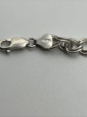 Sterling Silver FAS Charm Bracelet