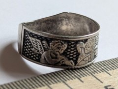 Vintage men’s ring sterling silver 925 Size 10 Weight 4.97 g. Ukrainian jewelry.