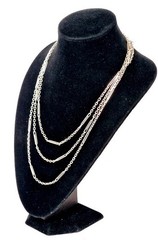 Long Necklace Chain Pendant Watch Chain 800 Silver Z524
