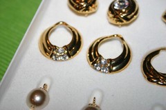 Nolan Miller Glamour Collection Interchangeable Earrings Set~Vintage~NIB FREE H