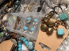 Bulk Mixed Jewelry Lot – Wearable, Craft, Resell, Junk – Vintage to Modern