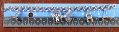 Vintage Mixed Theme Oval Link Curb Charm Bracelet 5 Charms Sterling Silver 6 3/4