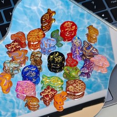 100g Vintag Styley Bulk Jewelry glass bead Lot ALL Brand New Untested Mix Match