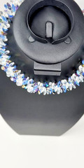 Vintage Vendome Austrian Aurora Borealis Crystal Rhinestone Cluster