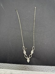 Vintage Necklace Lot Chain Jeweled Bead Choker