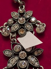 Lots of 7 Pairs Of Rhinestone Dangle Earrings Proms Wedding