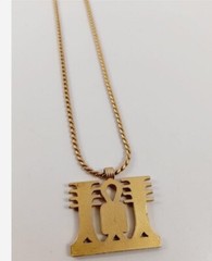 Mid Century Vintage D’Orlan Necklace Egyptian Revival Stunning Statement Piece