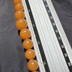 Vintage Soviet Natural Amber Beads Necklace Kaliningrad Video
