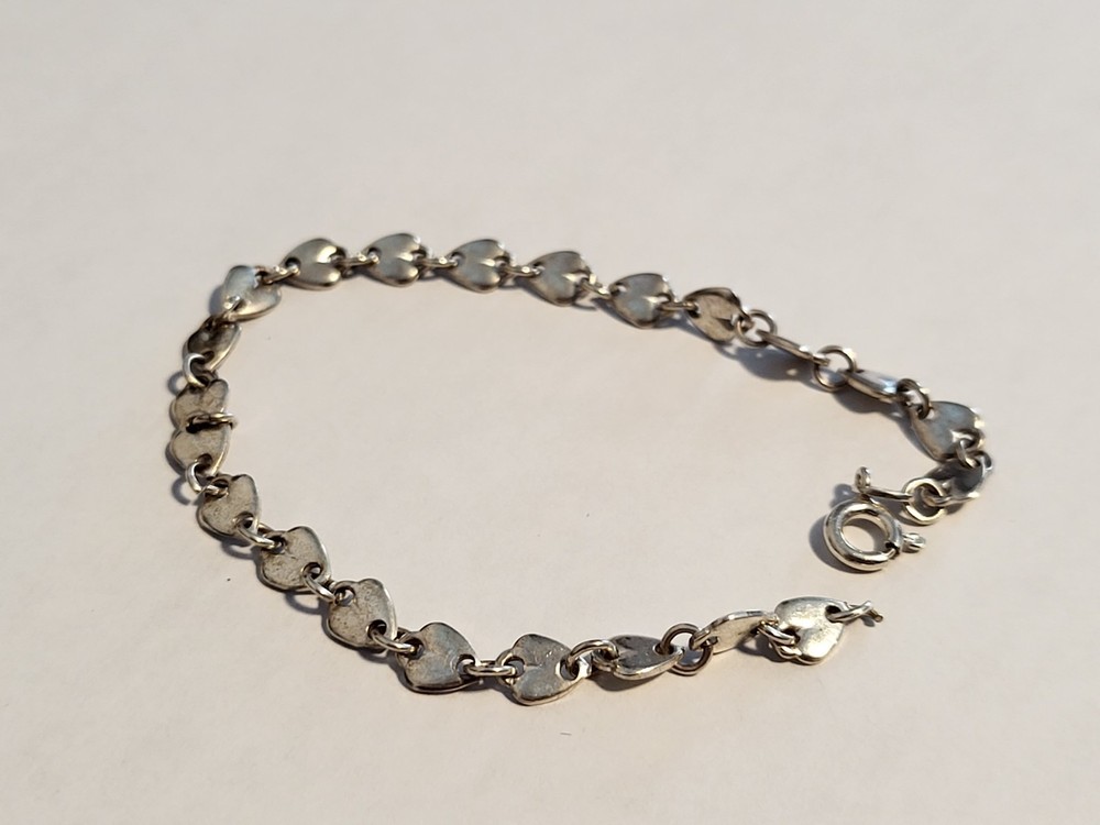 Vintage Sterling Silver, 0.925, Bracelet, 7″ long