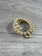 Vintage Unbranded Lot Of 3 Vintage Faux Pearls Bracelets