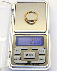 Vintage Luxury RING Silver 925 with Gilding -size: 9US (19mm) | Ukraine | #95
