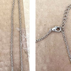 Vintage VCLM Chandelier Necklace Crystals Floral 18 inch L 4 inch extender New
