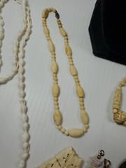 Necklace Bracelet lot Bone/Plastic/Stone