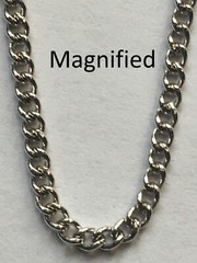 New Women’s Sterling Silver 1MM Necklace Chain 18 Inch Vintage Choker Jewelry