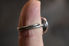 0.925 STERLING Ring N.65 *SIGNED*