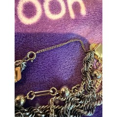 Vintage Two-Tone Multi-Strand Chain Bracelet Gold & Silver Tone 7–7.5″