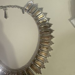 RARE 1976 MONET ‘COLLETA’ MIXED METAL EGYPTIAN COLLAR NECKLACE