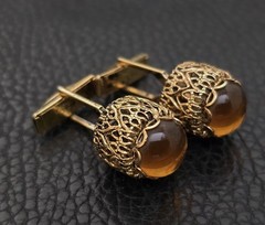 Estate Antique Old Vintage Men’s Cufflink Sets, One Swank