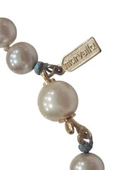Two Vintage Marvella Faux Pearl Necklaces